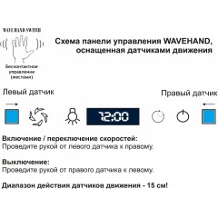 Вытяжка Backer AH60E-THSL200C White Glass