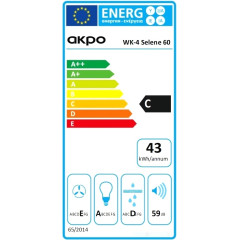 Вытяжка AKPO Selene eco 60 WK-4 (белый)