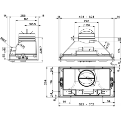 Вытяжка Faber Inka Plus HCS X A70