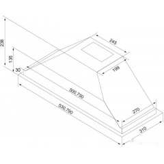 Вытяжка Beko HNU 51311 S