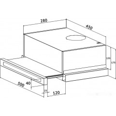 Вытяжка Korting KHP 5637 GNX