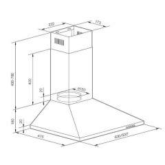 Вытяжка Graude DHP 50.0 EL