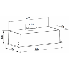 Вытяжка Grand Fleet 60 Белый