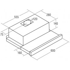 Вытяжка CATA TFB 2003 Duralum