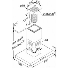 Вытяжка Miele PUR 98 D