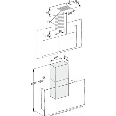 Вытяжка Miele DA 9090 W Screen (черный обсидиан)