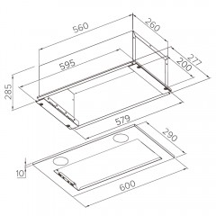 Вытяжка HAIER HVX-BI671X