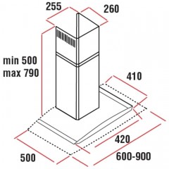 Вытяжка Delonghi KT-F60 BF
