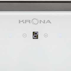 Вытяжка Krona Selina Glass 900 S white