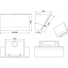 Вытяжка Smeg KV26P