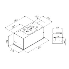 Вытяжка Kuppersberg Ibox 60 X