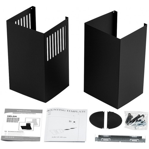 Вытяжка Krona Helga 600 PB (черный)