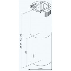 Вытяжка AKPO Balmera 40 WK-10 (нержавеющая сталь)