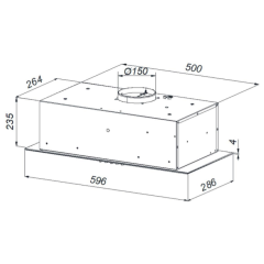 Вытяжка Weissgauff Aura 900 WH