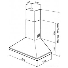 Вытяжка Smeg KSED95PE