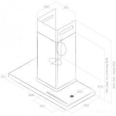 Вытяжка Elica Bio WH/A 90 Rovere