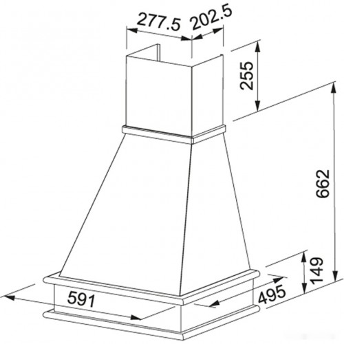 Вытяжка Franke Country Wood FCL 60 A2 321.0592.486 (белый)