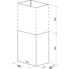 Вытяжка Maunfeld Box Push 40 (нержавеющая сталь)
