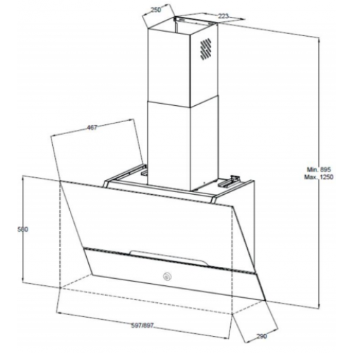 Вытяжка Jacky's JV WW681