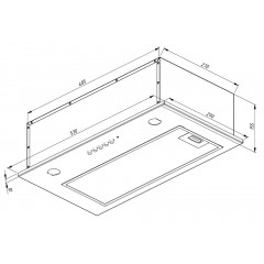 Вытяжка AKPO Micra Twin 60 wk-7 (бежевый)