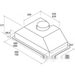 Вытяжка Jet air Viera Lux GR/A/72