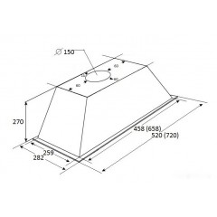 Вытяжка Kuppersberg Inlinea 52 C