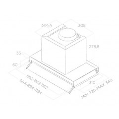 Вытяжка Elica Boxin LX/IX/A/60