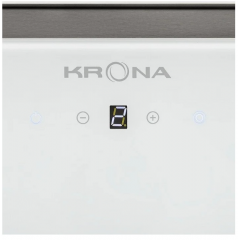 Вытяжка Krona Selina Glass 600 S (белый) 00026702