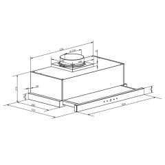 Вытяжка Maunfeld VS Touch 850 60 (черный)