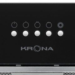 Вытяжка Krona Luisa 600 Glass PB (черный)