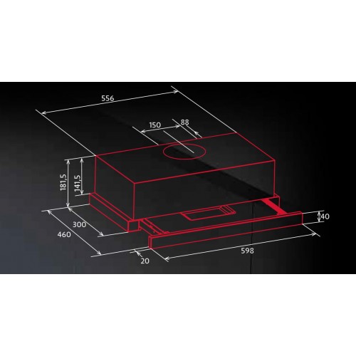 Вытяжка Nodor Extender 60 Eco WH 8555