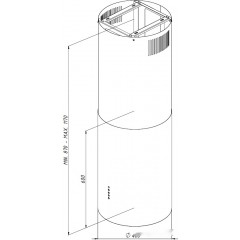 Вытяжка AKPO Balmera Eco 40 WK-4 (белый)