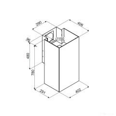 Вытяжка Maunfeld Bath Plus 402 (черный)