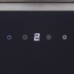 Вытяжка Krona Selina 900 Glass Black S (черный)