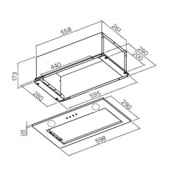 Вытяжка GrandGermes Spa 60 (белый)