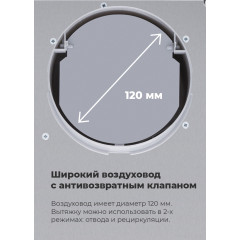 Вытяжка Maunfeld MPA 50 (черный)