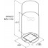 Вытяжка Jet air Pipe Island WH/A/43 PRF0099305A