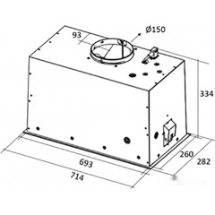 Вытяжка Elica Lane IX/A/72