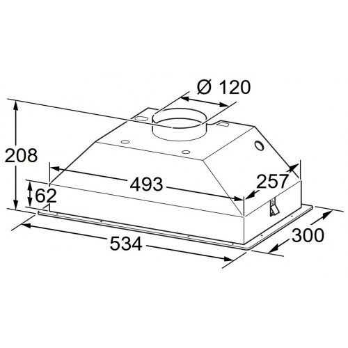 Вытяжка Bosch DLN53AA70