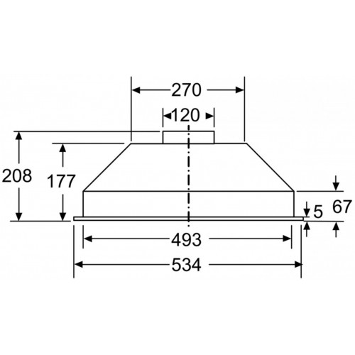 Вытяжка Bosch DLN53AA70