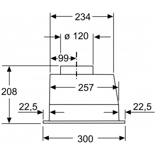 Вытяжка Bosch DLN53AA70