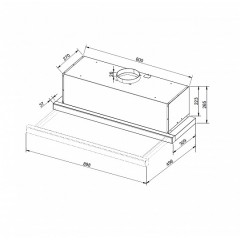 Вытяжка Korting KHP 9975 GW