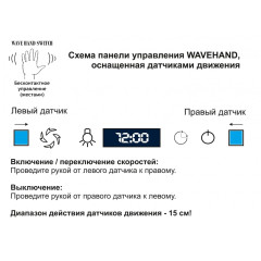 Вытяжка Backer AH60E-MC-AT WHITE 12K