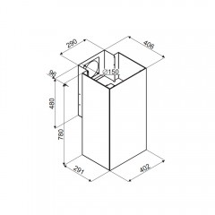 Вытяжка Maunfeld Bath Plus 402IL золотой