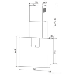 Вытяжка Weissgauff Vela 900 Wh Sensor