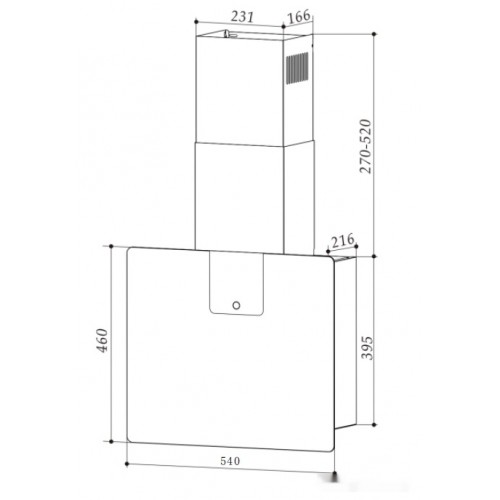 Вытяжка Weissgauff Vela 900 Wh Sensor