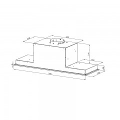 Вытяжка Korting KHI 9777 GN