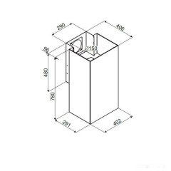 Вытяжка Maunfeld Bath 402 (зoлотой)