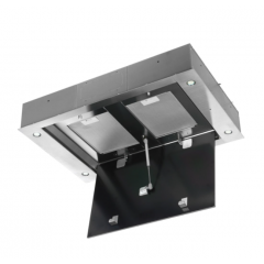 Вытяжка AKPO Manado 90 wk-9 чёрное стекло/нержавеющая сталь