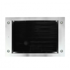 Вытяжка AKPO Manado 90 wk-9 чёрное стекло/нержавеющая сталь